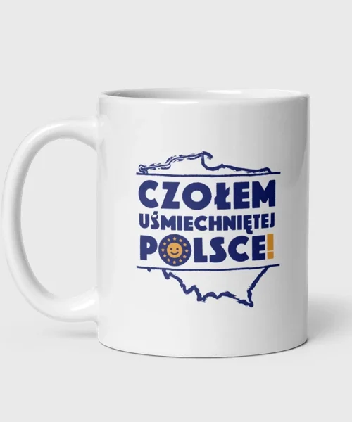 Kubek Czołem uśmiechniętej Polsce! (330 ml)