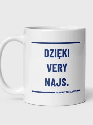 Kubek Dzięki very najs. (330 ml)