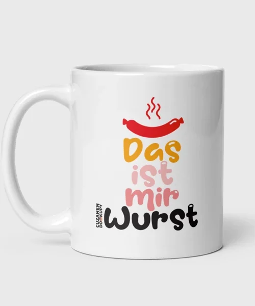 Kubek Das ist mir Wurst (330 ml)