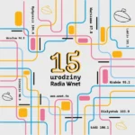 Koszulka biała Radio Wnet 15 urodziny