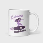 Kubek Kobieta Rakieta (330 ml)