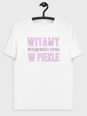 Koszulka biała Witamy w piekle