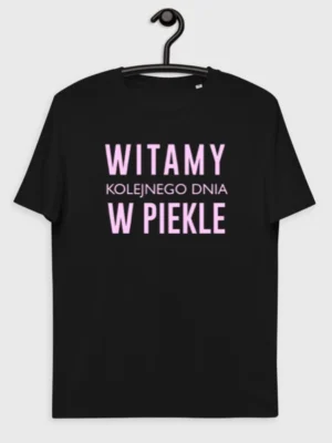 Koszulka czarna Witamy w piekle