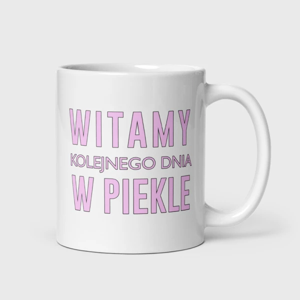 Kubek Vogule Witamy w piekle (330 ml)