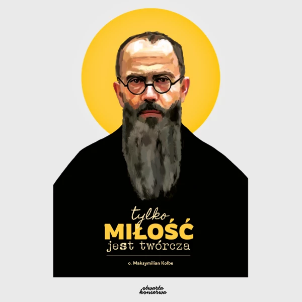 Koszulka biała Maksymilian Kolbe