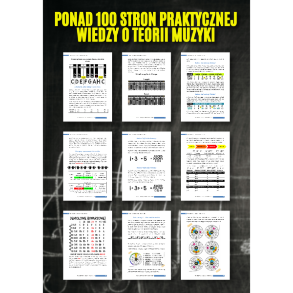 Teoria muzyki od podstaw "Od zera do bohatera" (e-book)