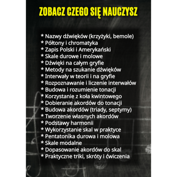 Teoria muzyki od podstaw "Od zera do bohatera" (e-book)