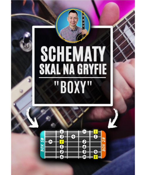 Schematy skal na gryfie "Boxy" (e-book)