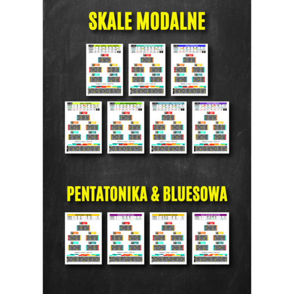 Schematy skal na gryfie "Boxy" (e-book)