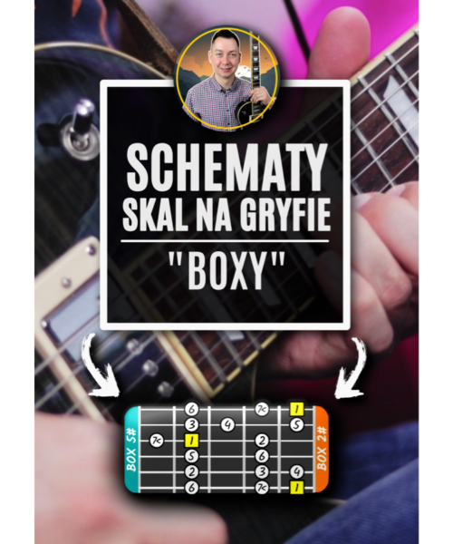 Schematy skal na gryfie "Boxy" - Tomasz Czerniuk (ebook)