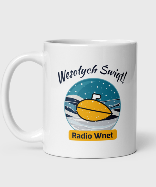 Kubek Radio Wnet Wesołych Świąt (330 ml)