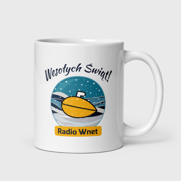 Kubek Radio Wnet Wesołych Świąt (330 ml)