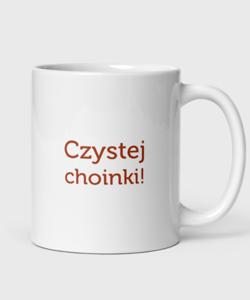 Kubek Mówi Się Czystej Choinki (330 ml)