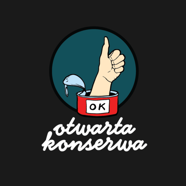 Koszulka czarna Otwarta Konserwa