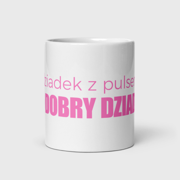 Kubek Dziadek z pulsem to dobry dziadek (330 ml)