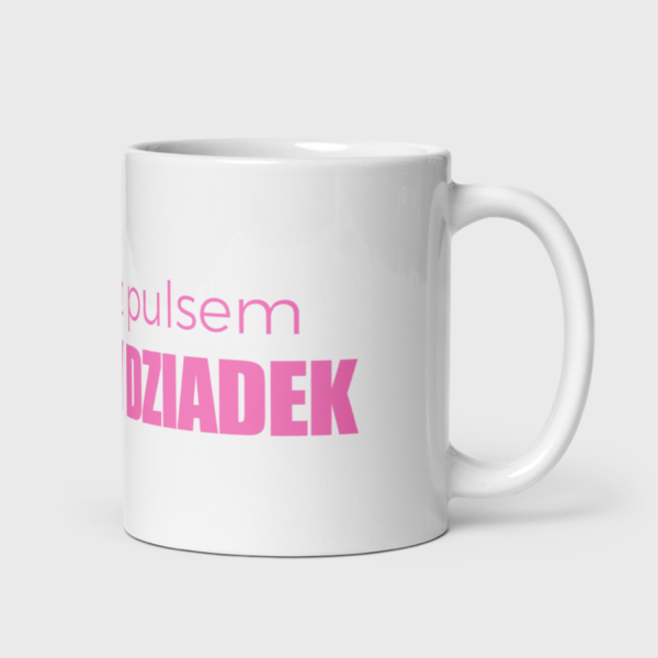 Kubek Dziadek z pulsem to dobry dziadek (330 ml)