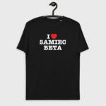 Koszulka czarna I Love Samiec Beta