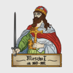 Koszulka biała Mieszko I