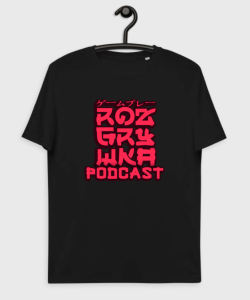 Koszulka czarna Rozgrywka Podcast