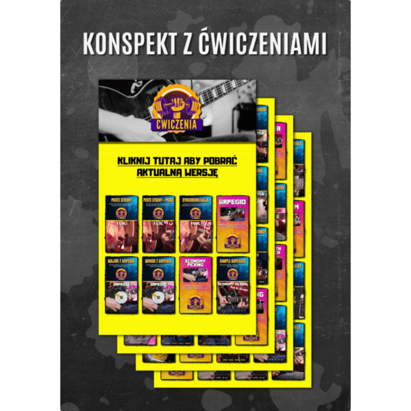 Ćwiczenia Gitarowe „Na każdy poziom” - Tomasz Czerniuk (e-book)