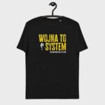 Koszulka czarna Wojna to system
