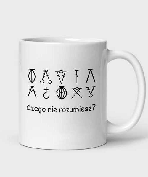 Kubek Czego nie rozumiesz (330 ml)