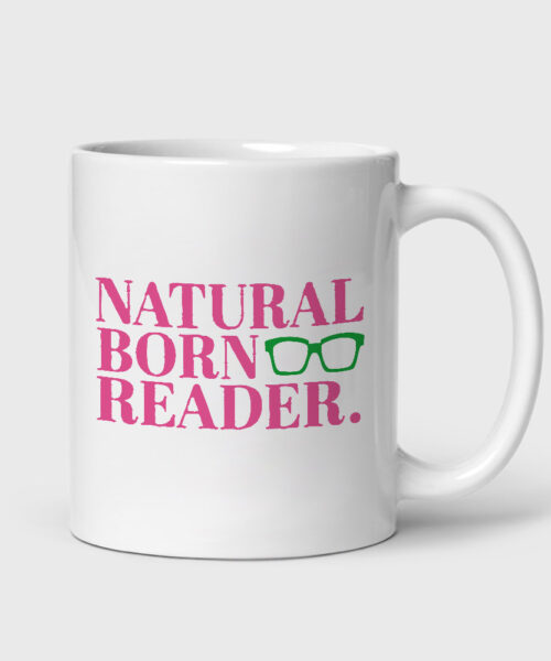 Kubek Natural Born Reader (330 ml)