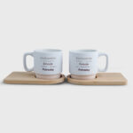 Zestaw filiżanek 2 szt. Zasada Cappuccino