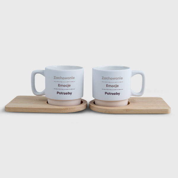 Zestaw filiżanek 2 szt. Zasada Cappuccino