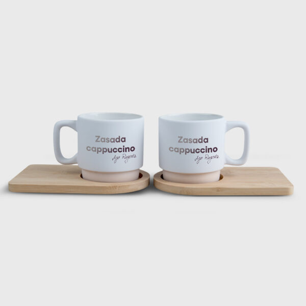 Zestaw filiżanek 2 szt. Zasada Cappuccino