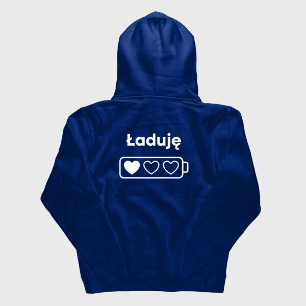 Bluza Ładuję baterie 3 - Aga Rogala - nadruk dwustronny