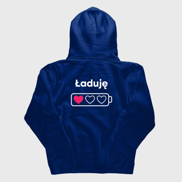 Bluza Ładuję baterie 2 - Aga Rogala - nadruk dwustronny