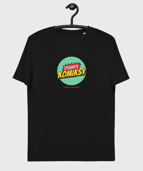 Koszulka czarna Otwarte Komiksy