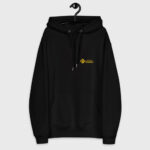 Bluza czarna - Puchaczówka nadruk dwustronny