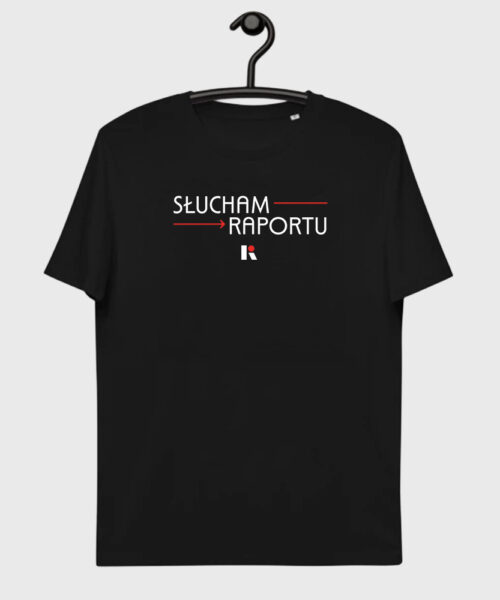 Koszulka czarna - Słucham Raportu