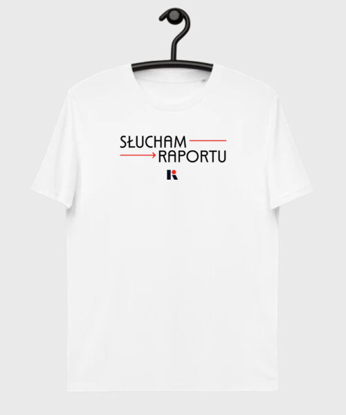 Koszulka biała - Słucham Raportu