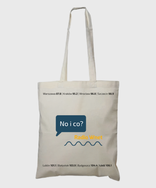 Torba bawełniana Radio Wnet "No i co?"