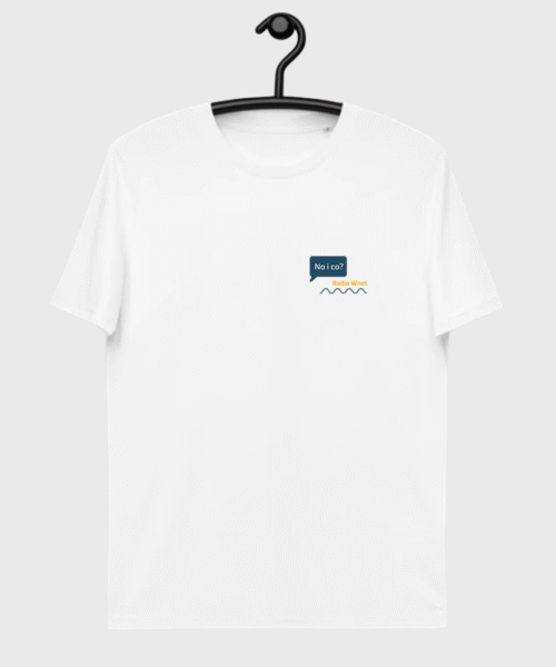 Koszulka biała Radio Wnet "No i co?"