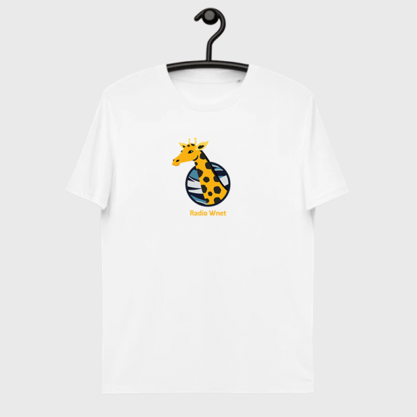 Koszulka biała Radio Wnet Żyrafa