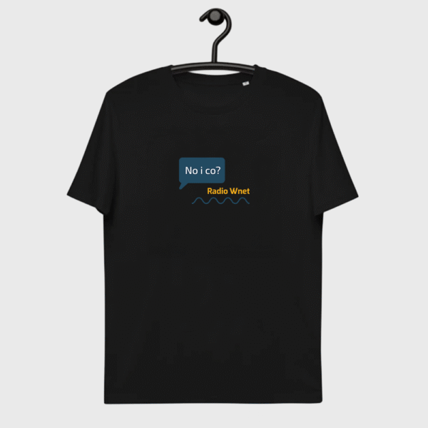Koszulka czarna Radio Wnet "No i co?" 2