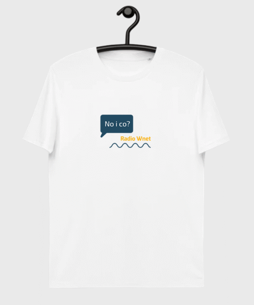 Koszulka biała Radio Wnet "No i co?" 2