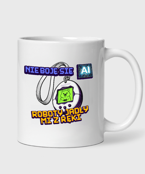 Kubek Nie boję się AI