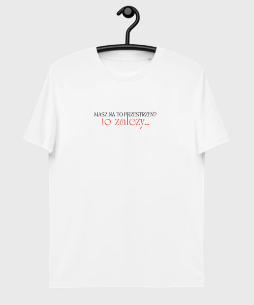 Koszulka biała Masz na to przestrzeń?