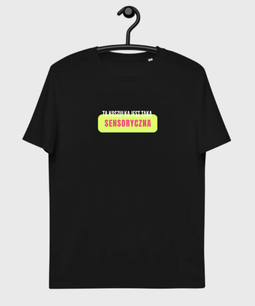 Koszulka czarna Sensoryczna