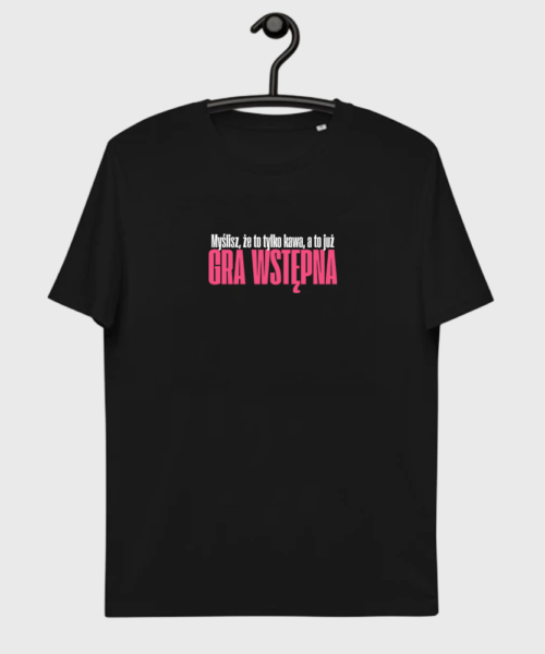 Koszulka czarna Gra wstępna
