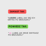 Koszulka biała Zamiast tak, powiedz tak