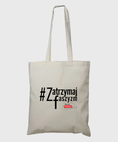 Torba bawełniana Tour de Konstytucja Zatrzymaj faszyzm (nowość!)