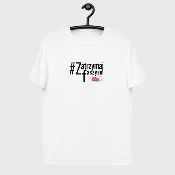 Koszulka biała Tour de Konstytucja Zatrzymaj faszyzm (nowość!)