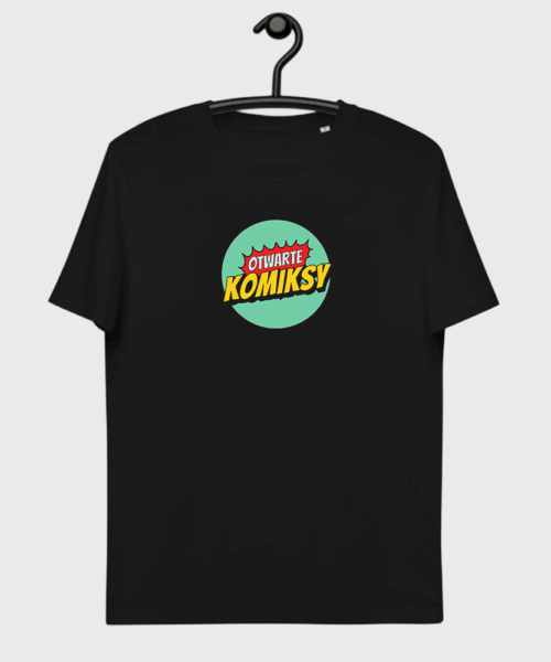 Koszulka czarna Otwarte Komiksy 2
