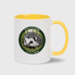 Kubek MałgorzaTa Od Jeży (biało-żółty 330 ml)